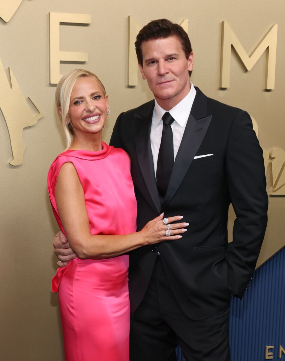 ‘Buffy the Vampire Slayer’ stars Sarah Michelle Gellar and David Boreanaz reunite at 2026 Emmys