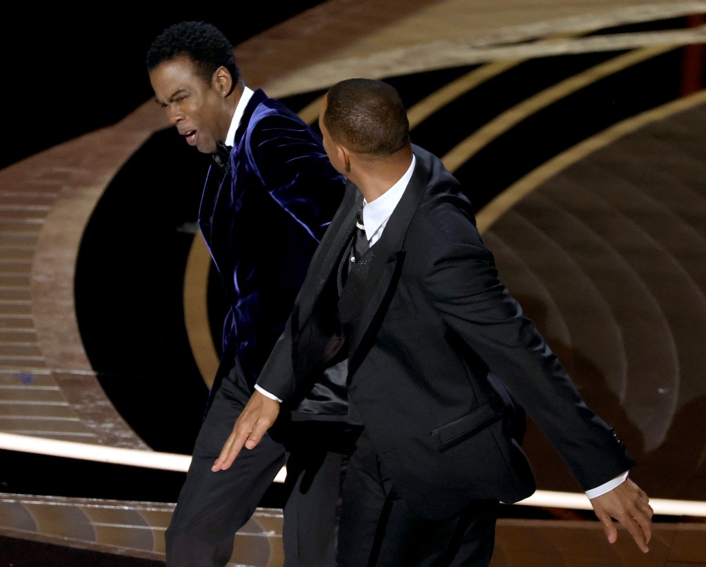 Rob Lowe awkwardly admits he was ‘the only person happy’ when Will Smith slapped Chris Rock at Oscars