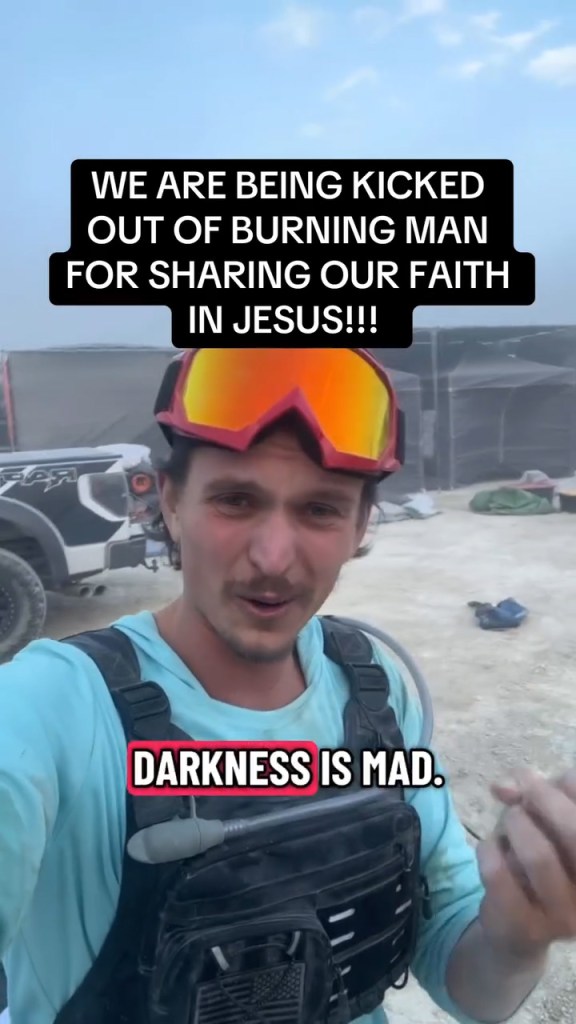 Jesus camp booted from Burning Man in wild culture clash as group accused of breaking festival rules: ‘Wicked and sad’