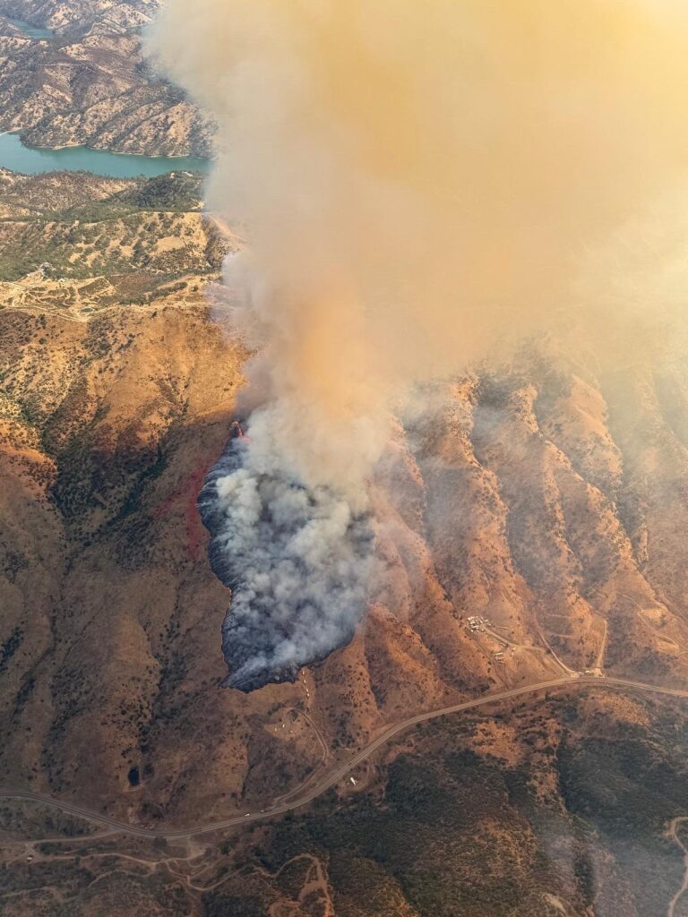 Napa Valley wildfire near wine country resort triggers evacuation warning