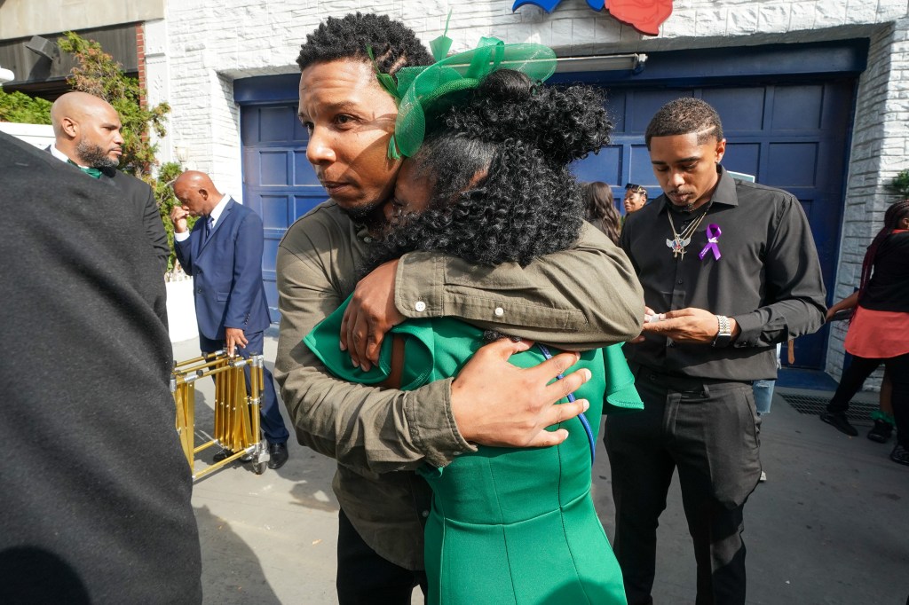 Mourners flood funeral held for tragic NYC mom beaten to death in front of 7-year-old daughter: I’m very devastated