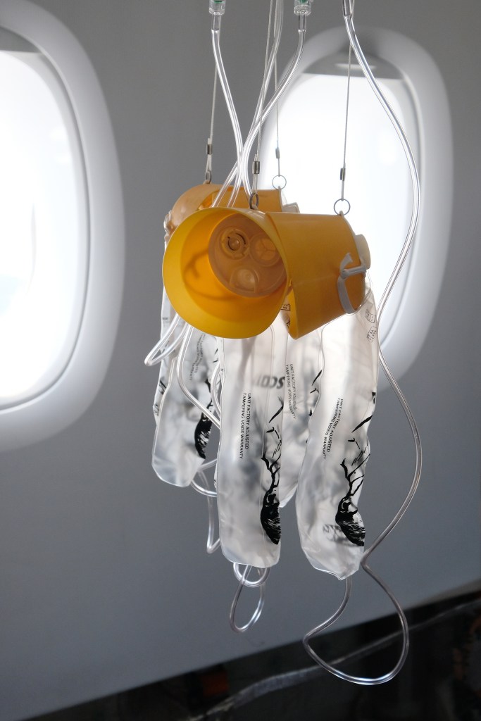 Delta plane plunges 27,000 feet in 10 minutes as oxygen masks suddenly drop aboard flight