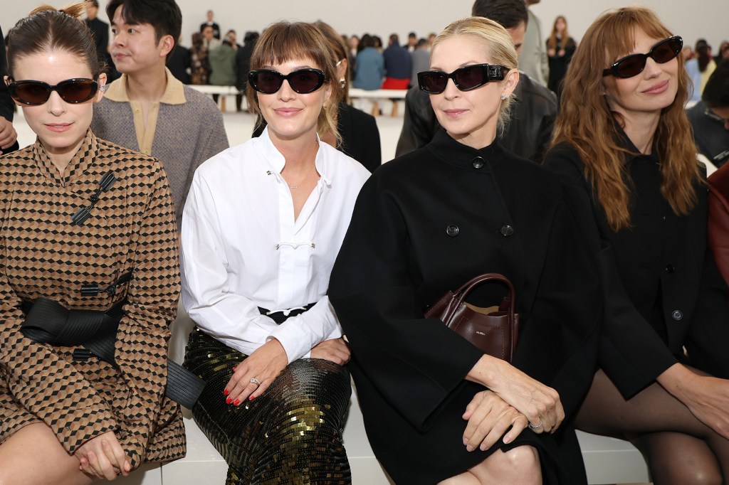 Leighton Meester and Kelly Rutherford had a ‘Gossip Girl’ reunion at Milan Fashion Week