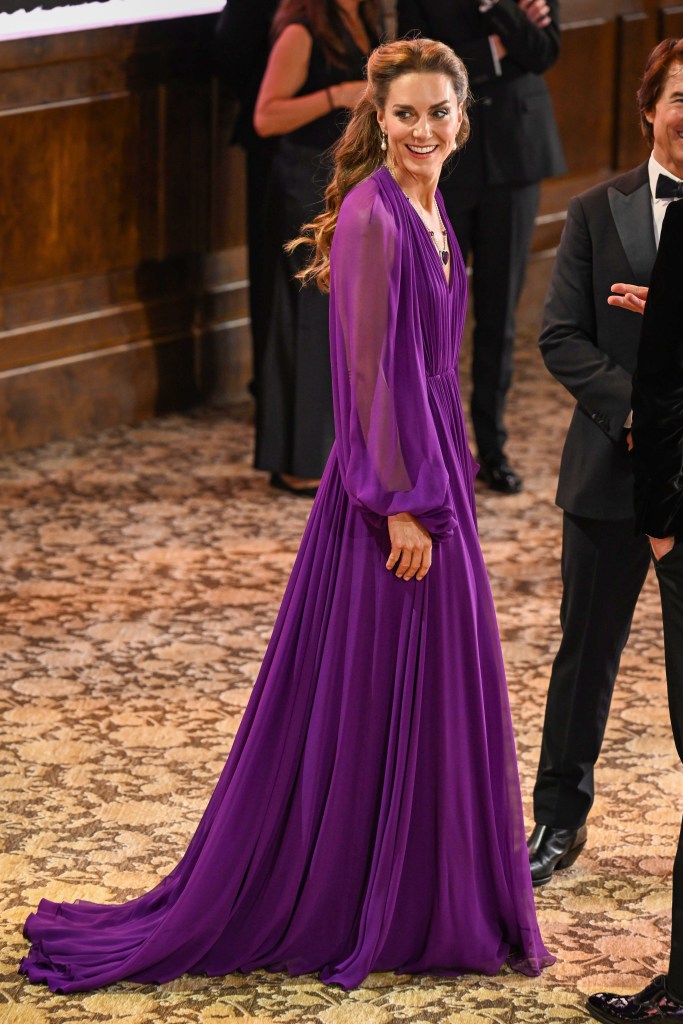 Kate Middleton has a movie-star moment in rarely seen royal jewels at ‘Digger’ premiere