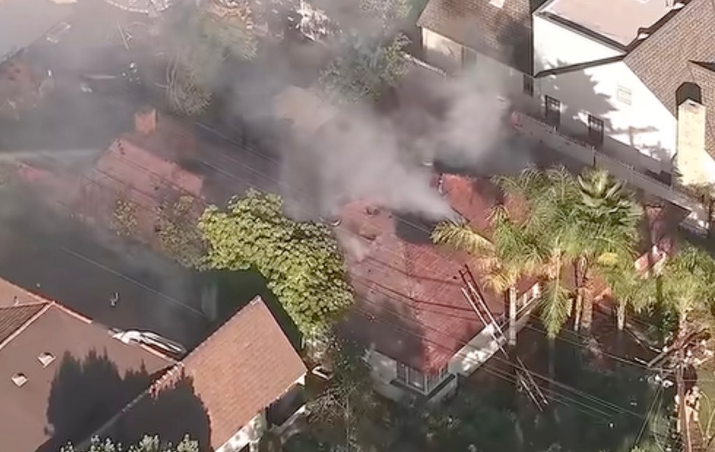 Hero brothers charge into inferno at California care home to save trapped seniors