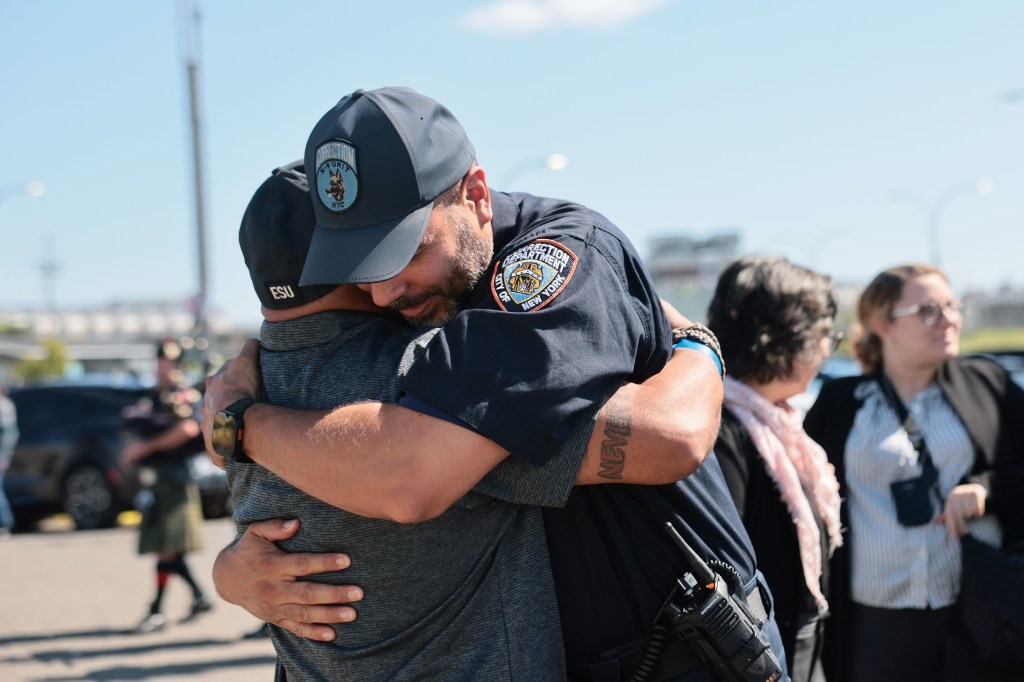 Unsung DOC heroes who died from 9/11-related illnesses honored at memorial ceremony