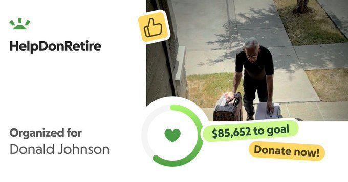 Texas delivery driver Donald Johnson’s viral $700K fundraiser taken down after organizer revealed to be his daughter