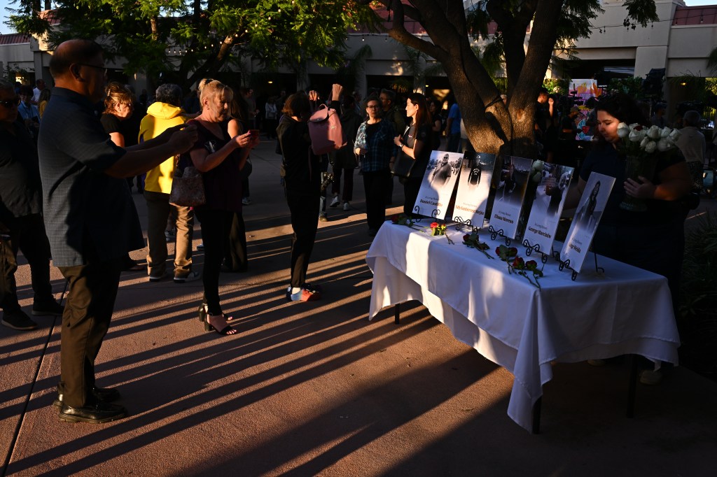 Emotional vigil held for NBC reporter and others killed in helicopter and Metro bus crash