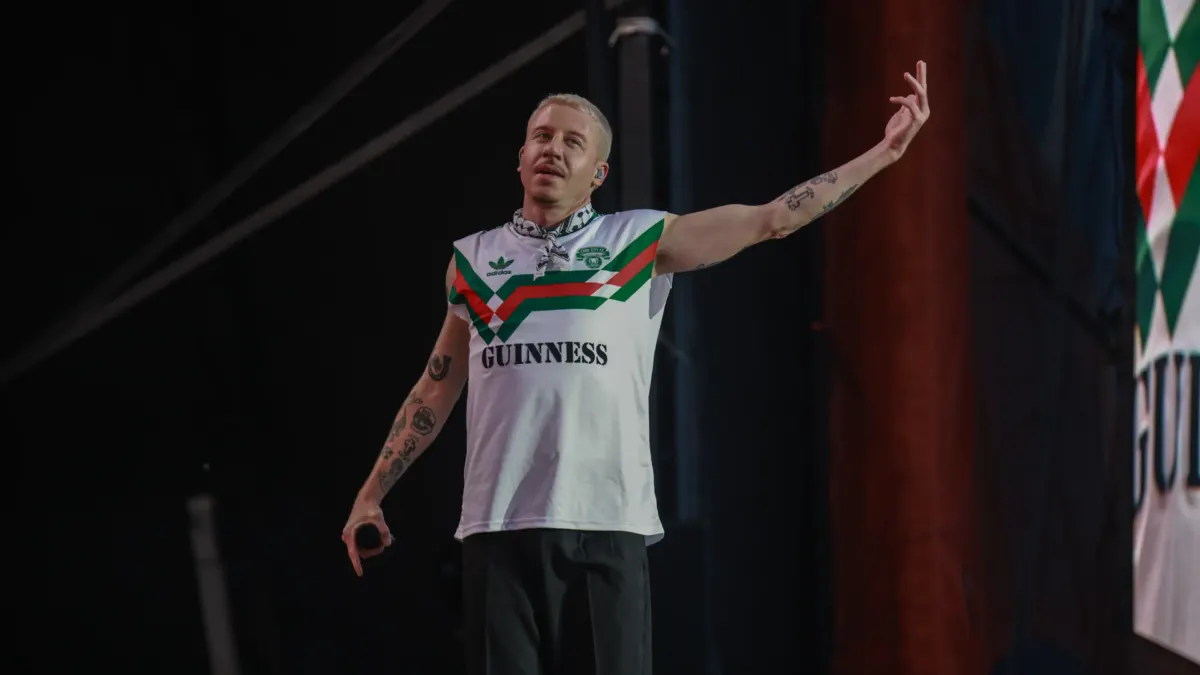 Macklemore donates $1m Ed Sheeran tour earnings to Palestinian causes after being dropped