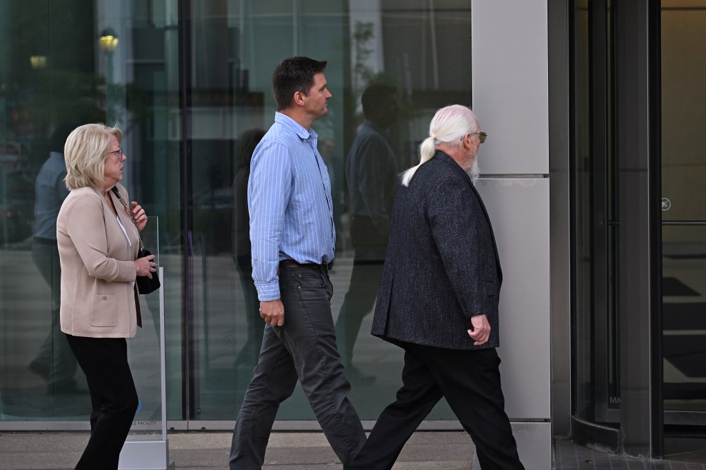 Corie Walsh’s husband supports her in court after she allegedly hanged their 2-year-old — as attorney reveals insanity defense plans