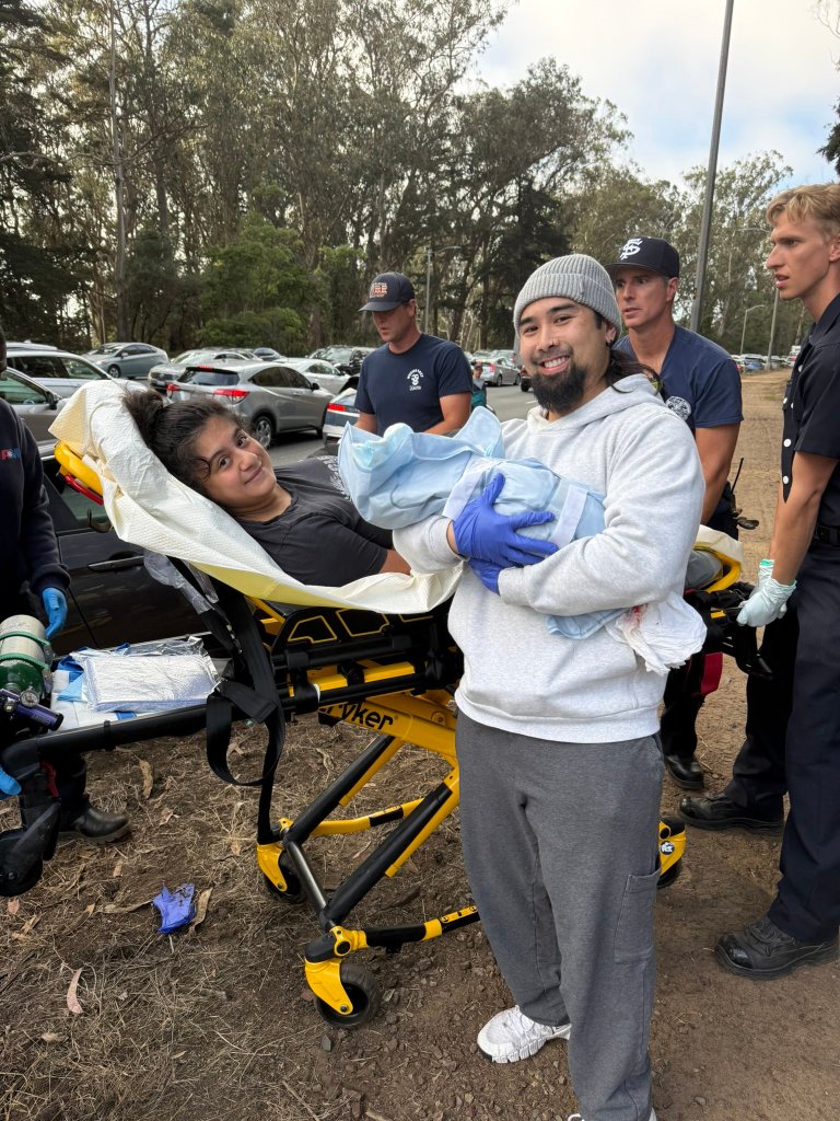 San Francisco woman gives birth on the road after getting stuck in horrific city traffic
