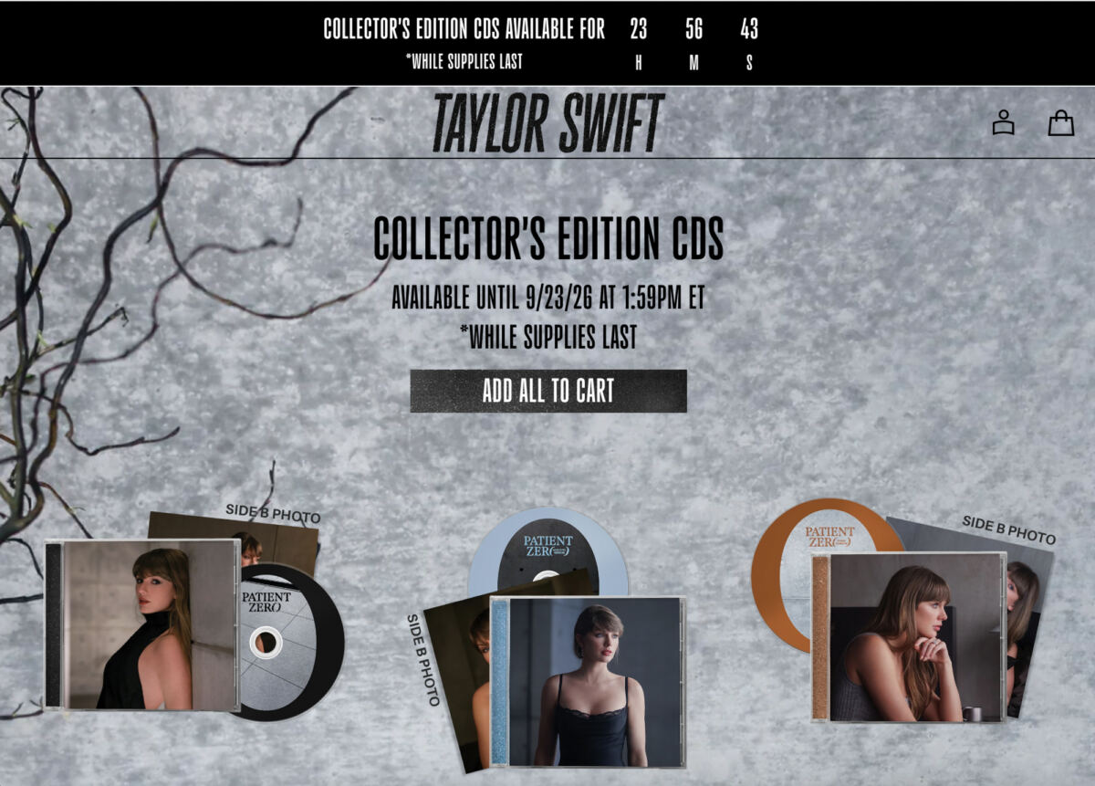 Taylor Swift announces major music release after ‘Patient Zero’ news