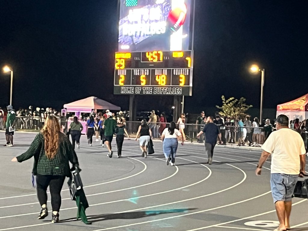 Panic as gunshots fired at California high school football game
