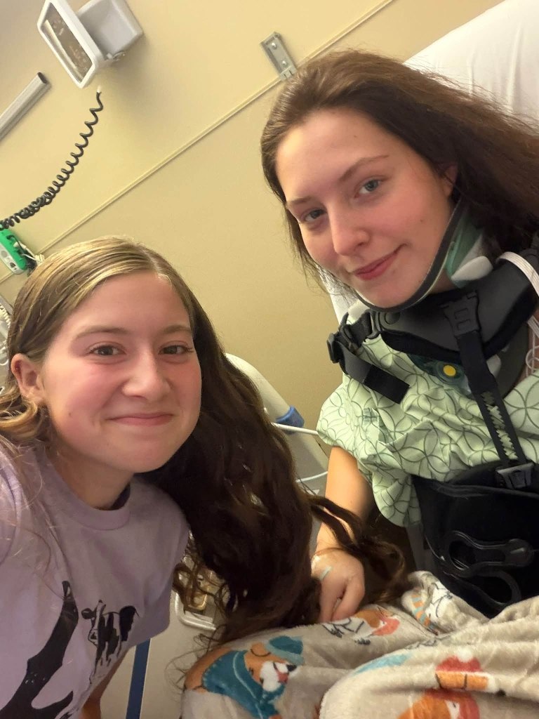 Kansas State University junior falls 70 feet from overpass trying to avoid being hit by truck — and remarkably survives