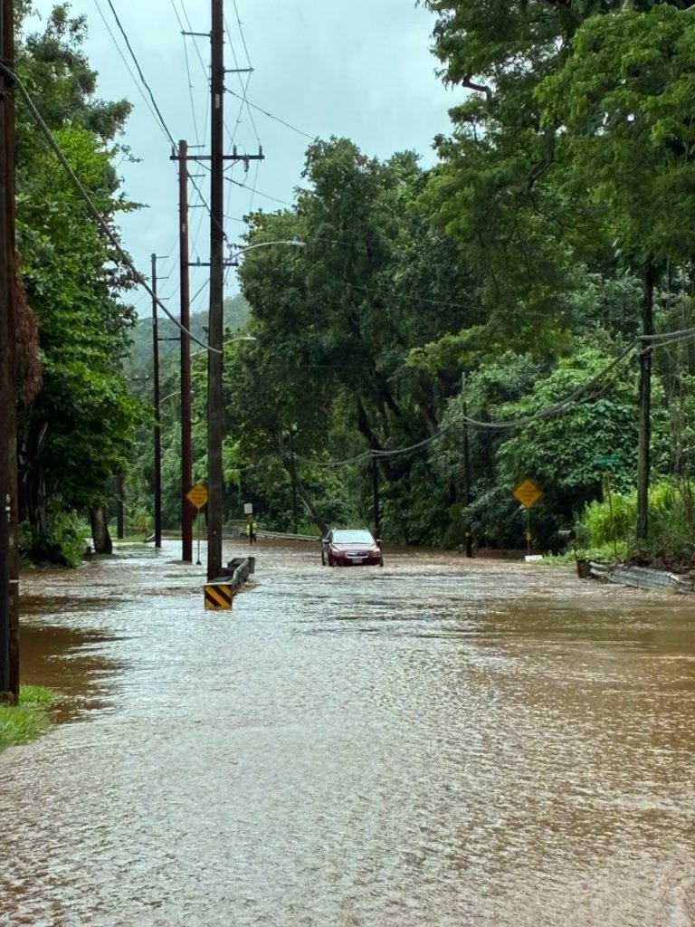 Life-threatening Hurricane Lowell makes rare direct hit on Hawaii as intense rain, wind blast state