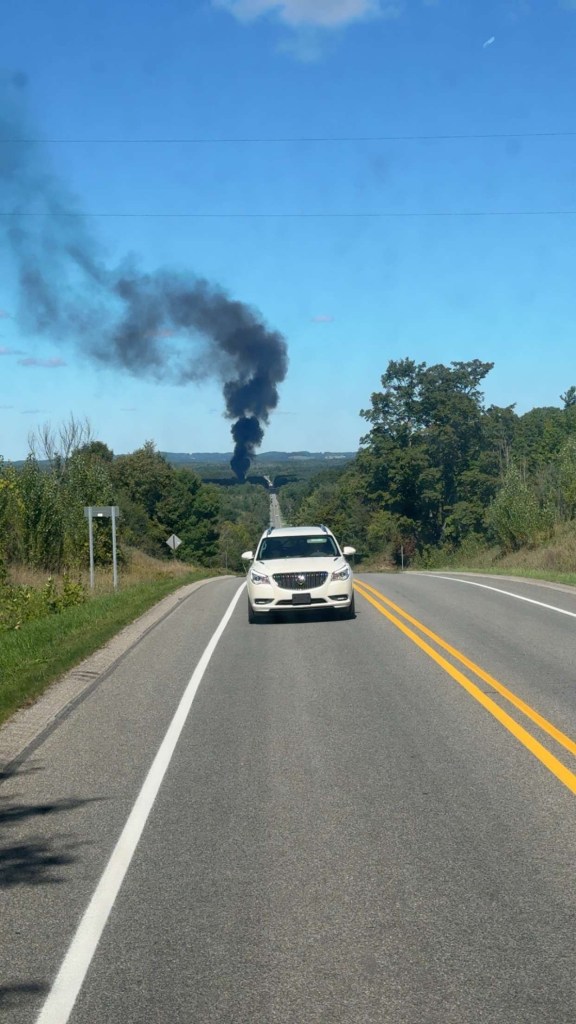 F-16 fighter jet crashes in Michigan — as wingman’s frantic call hints at cause: ‘Gonna have to get out’