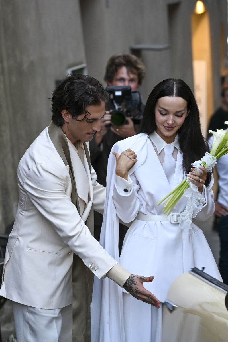 Dove Cameron marries Damiano David in Italian wedding