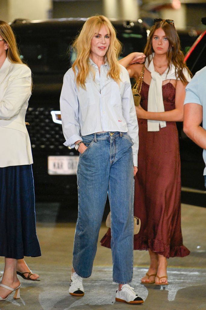 Nicole Kidman and daughter Faith Margaret coordinate in Chanel at US Open