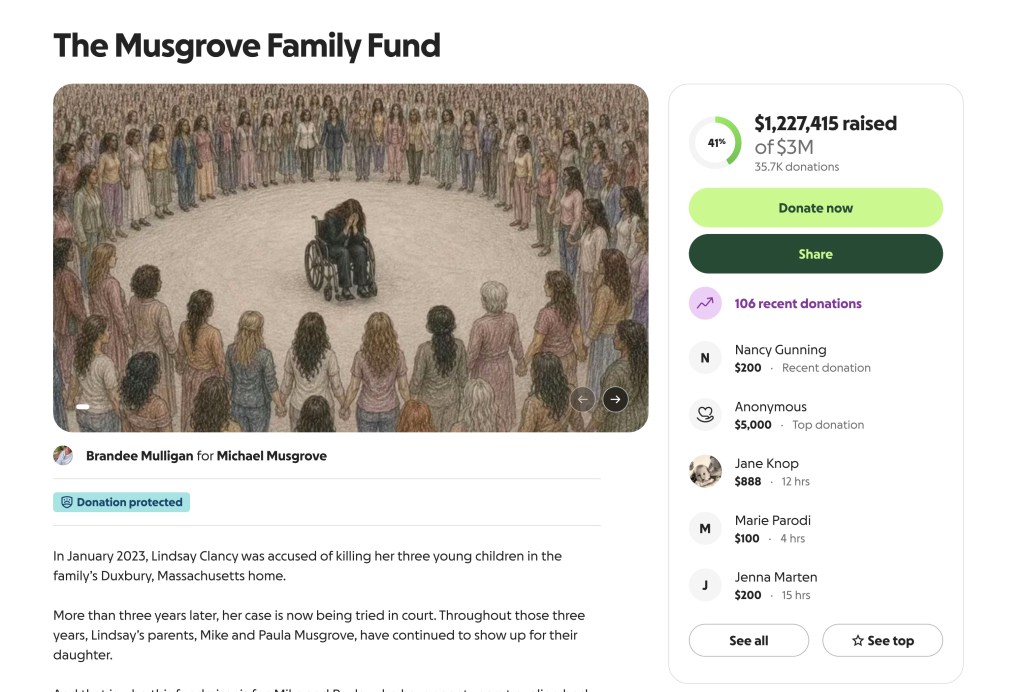 Lindsay Clancy fan behind $1.2M GoFundMe reveals reason she’s raising money — and it could enrich killer mom