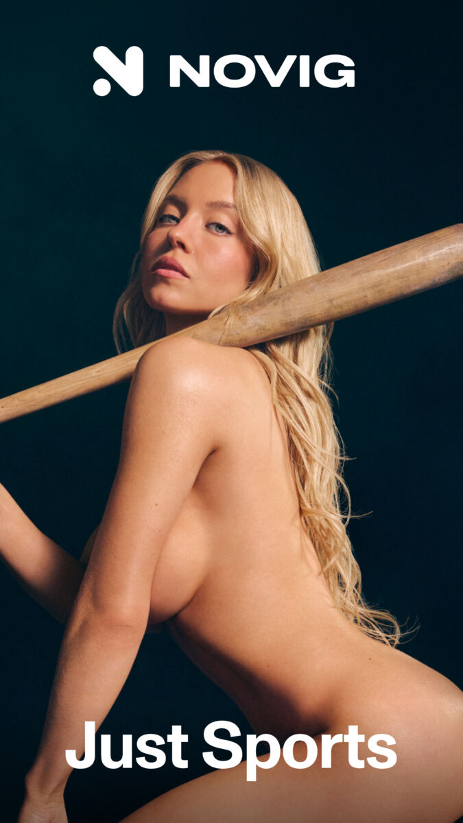 Sydney Sweeney puts on ‘a show’ as she strips down in cheeky Novig ad
