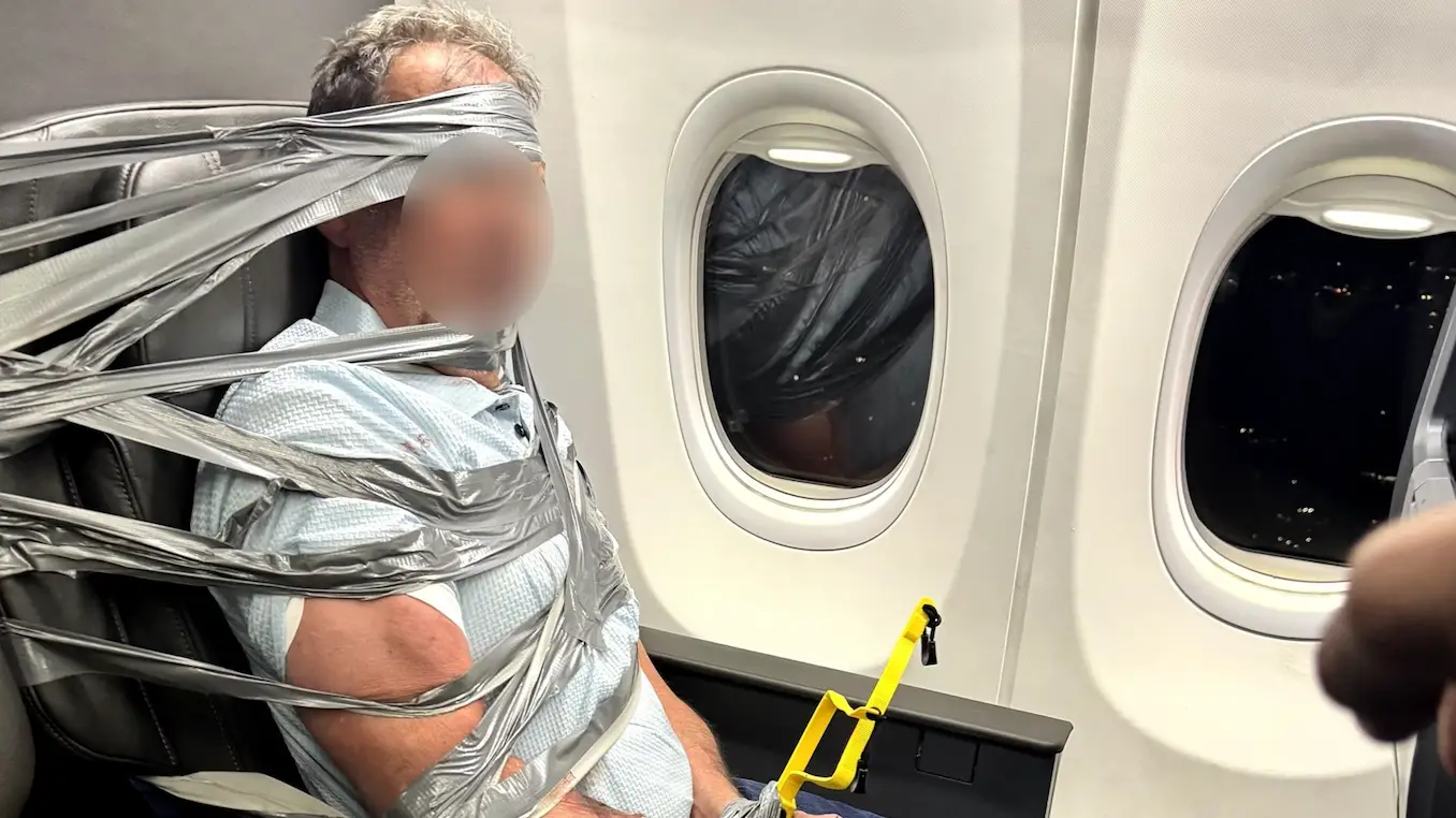 'Doomsday prophet' shares why he was the target of duct-taped plane passenger 'racist' meltdown
