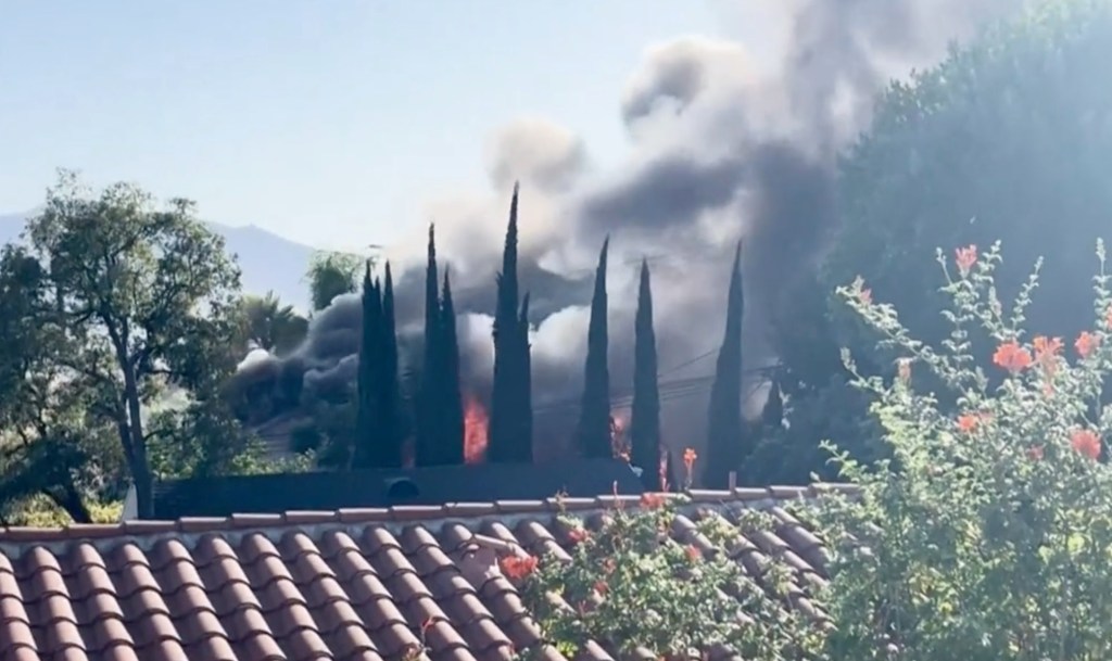 Hero brothers charge into inferno at California care home to save trapped seniors