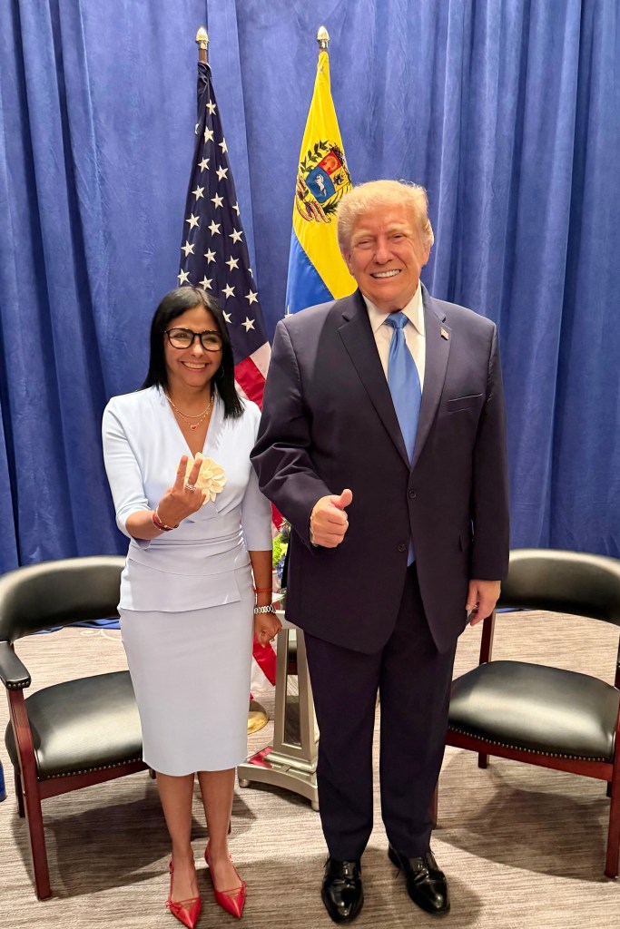 Venezuela’s interim President Delcy Rodríguez dishes on her ‘historic meeting’ with Trump