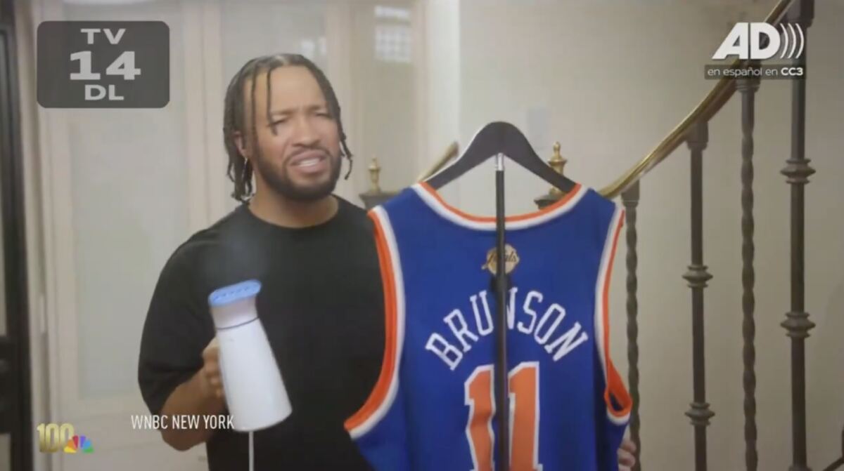Knicks star Jalen Brunson crashes BFF Mariska Hargitay’s Emmys 2026 opener