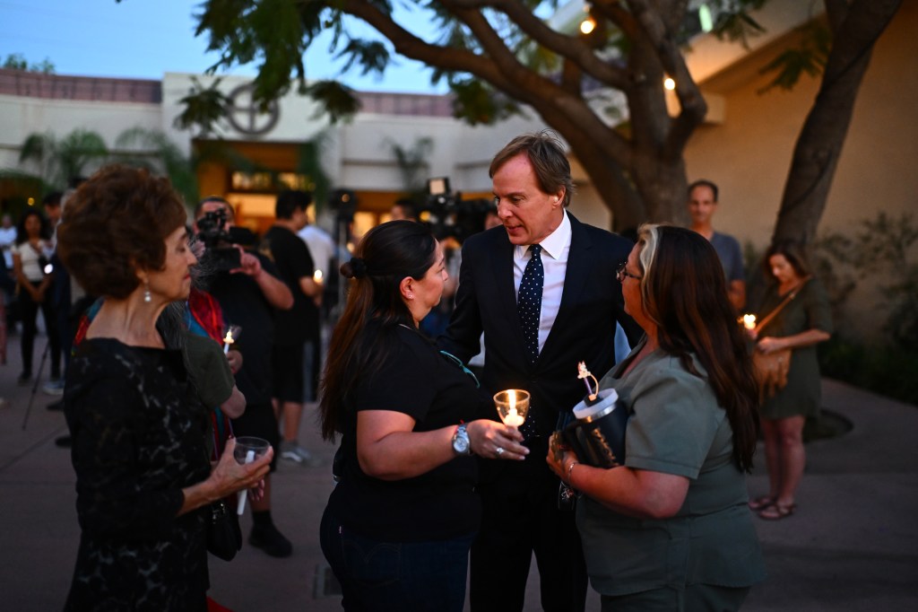 Emotional vigil held for NBC reporter and others killed in helicopter and Metro bus crash