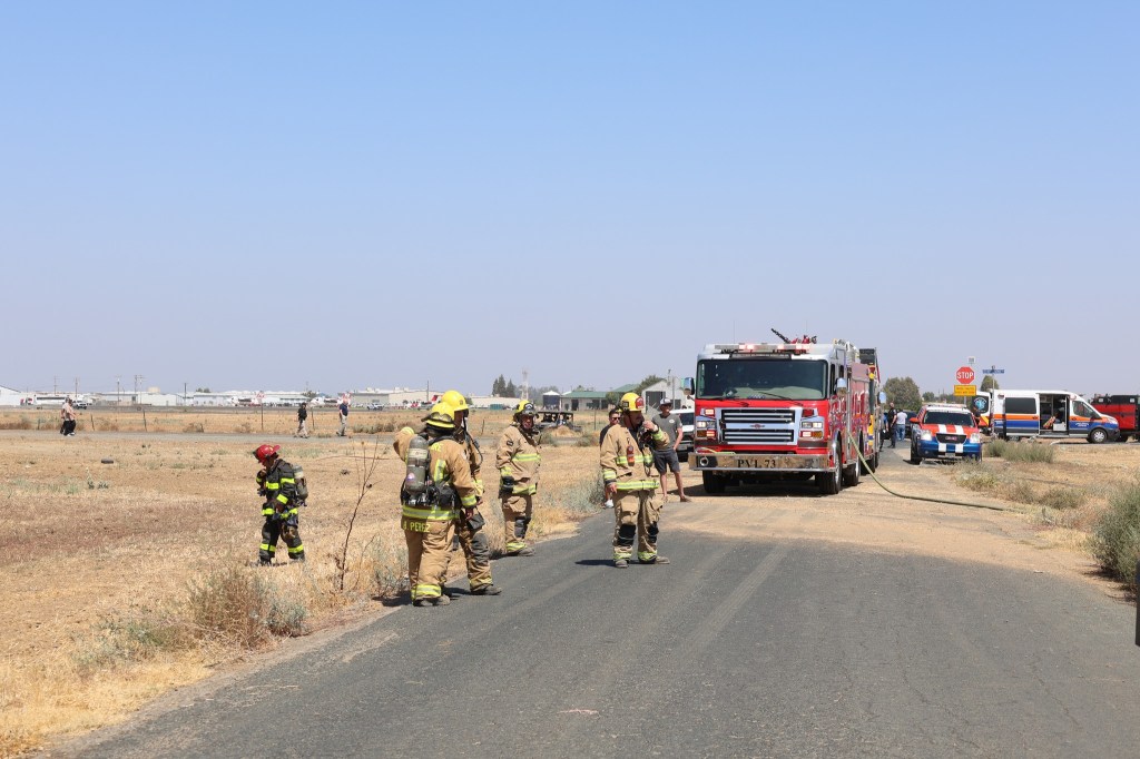 Private jet crash lands in field near small California airport