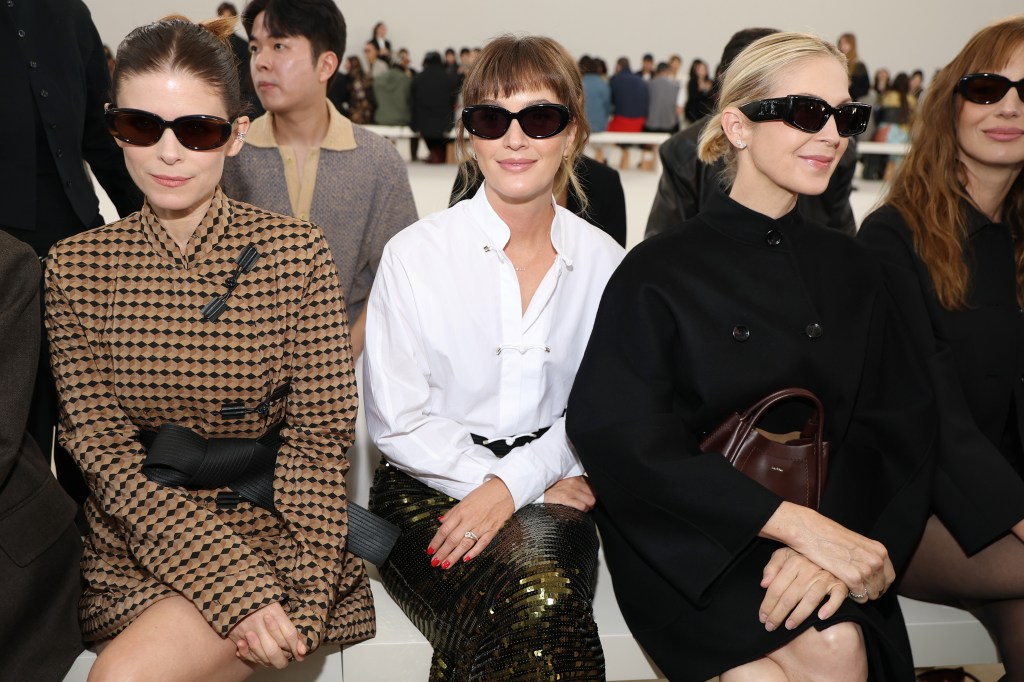 Leighton Meester and Kelly Rutherford had a ‘Gossip Girl’ reunion at Milan Fashion Week