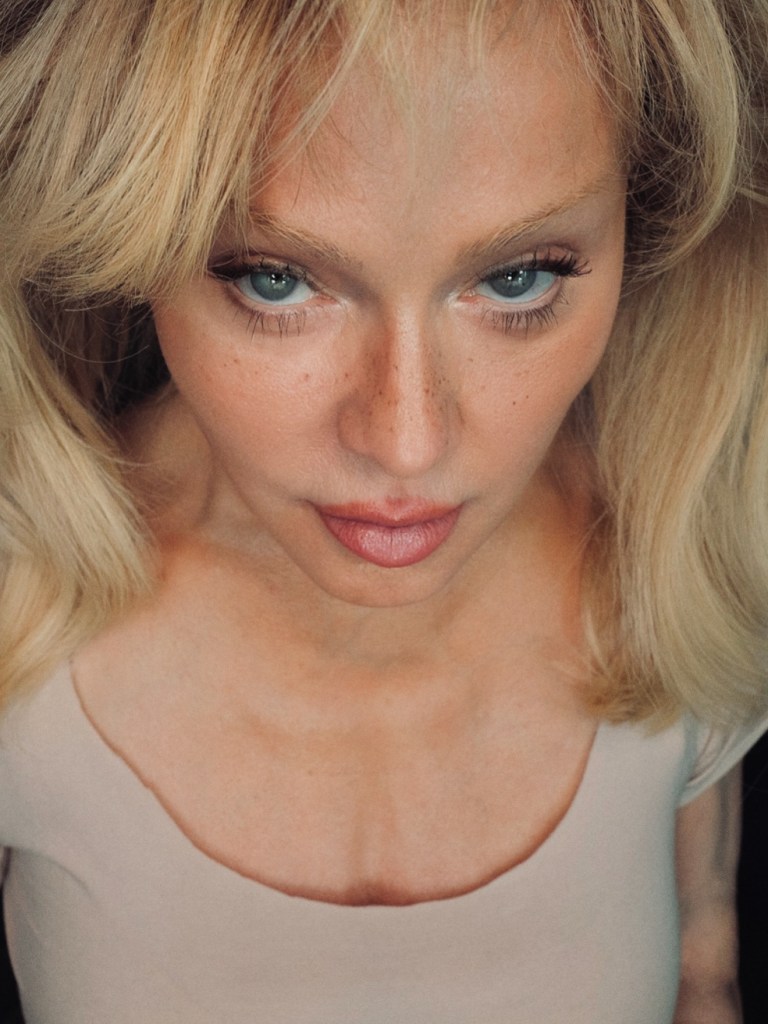 Madonna, 68, shows off fresh-faced freckled look and ultra-smooth complexion