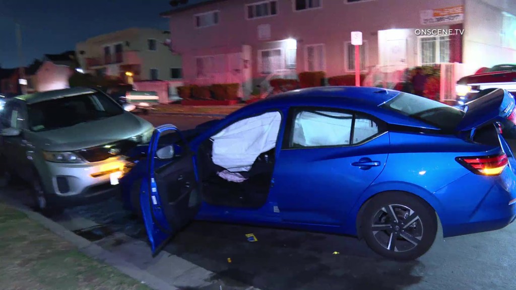 Horrific moment hit-and-run driver kills boy, injuries sister in front of their mom as screams ring out in LA