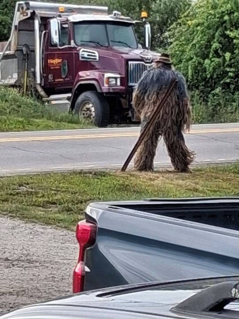 Fashion victim in fur suit sparks Bigfoot panic in small Maine town: ‘Very convincing’