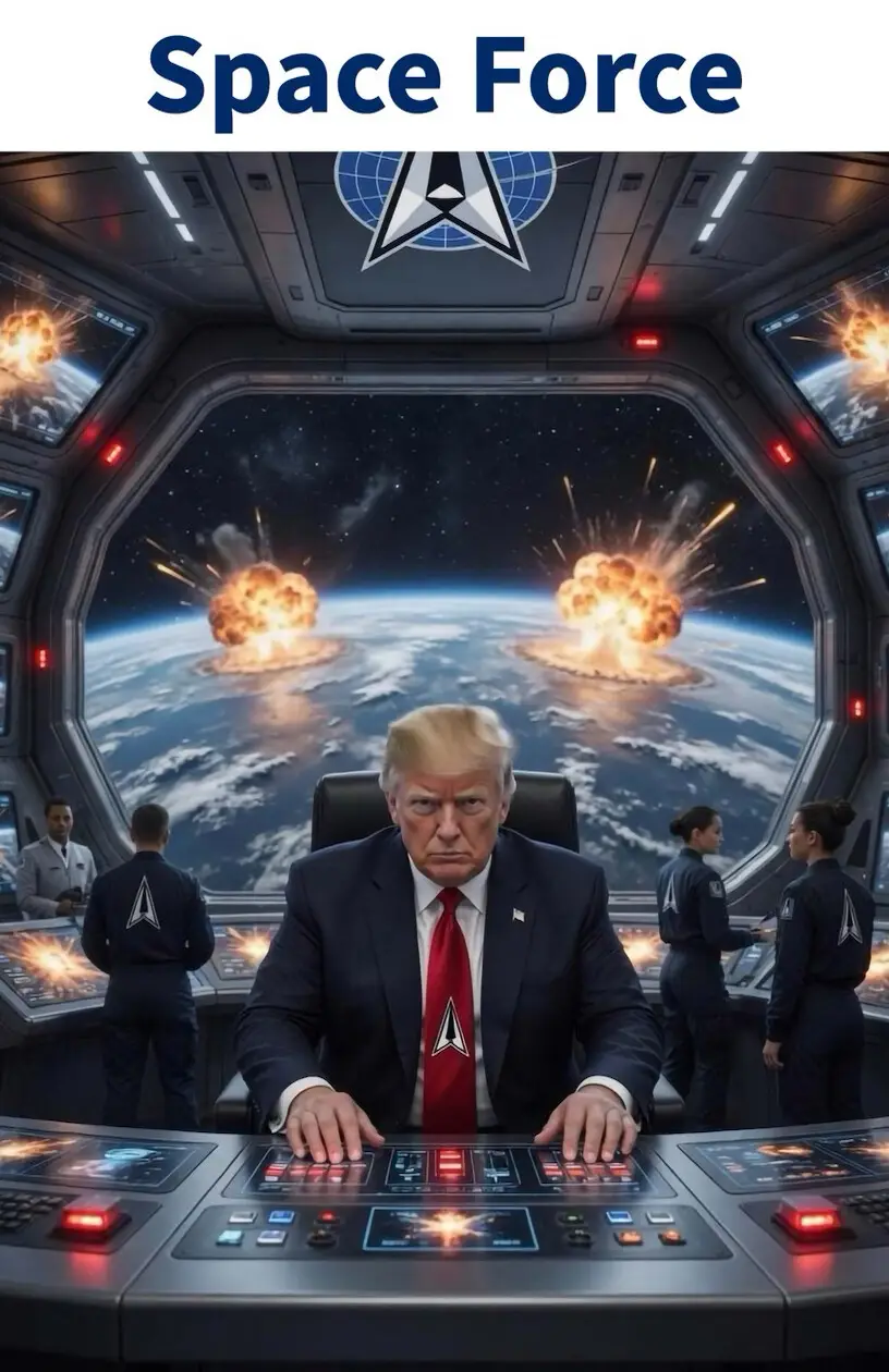Trump's new Space Force uniforms spark debate as people make disturbing comparison