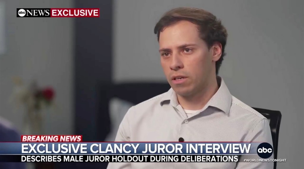 Lone Lindsay Clancy holdout juror did not provide ‘single piece of evidence’ to support his vote: fellow juror