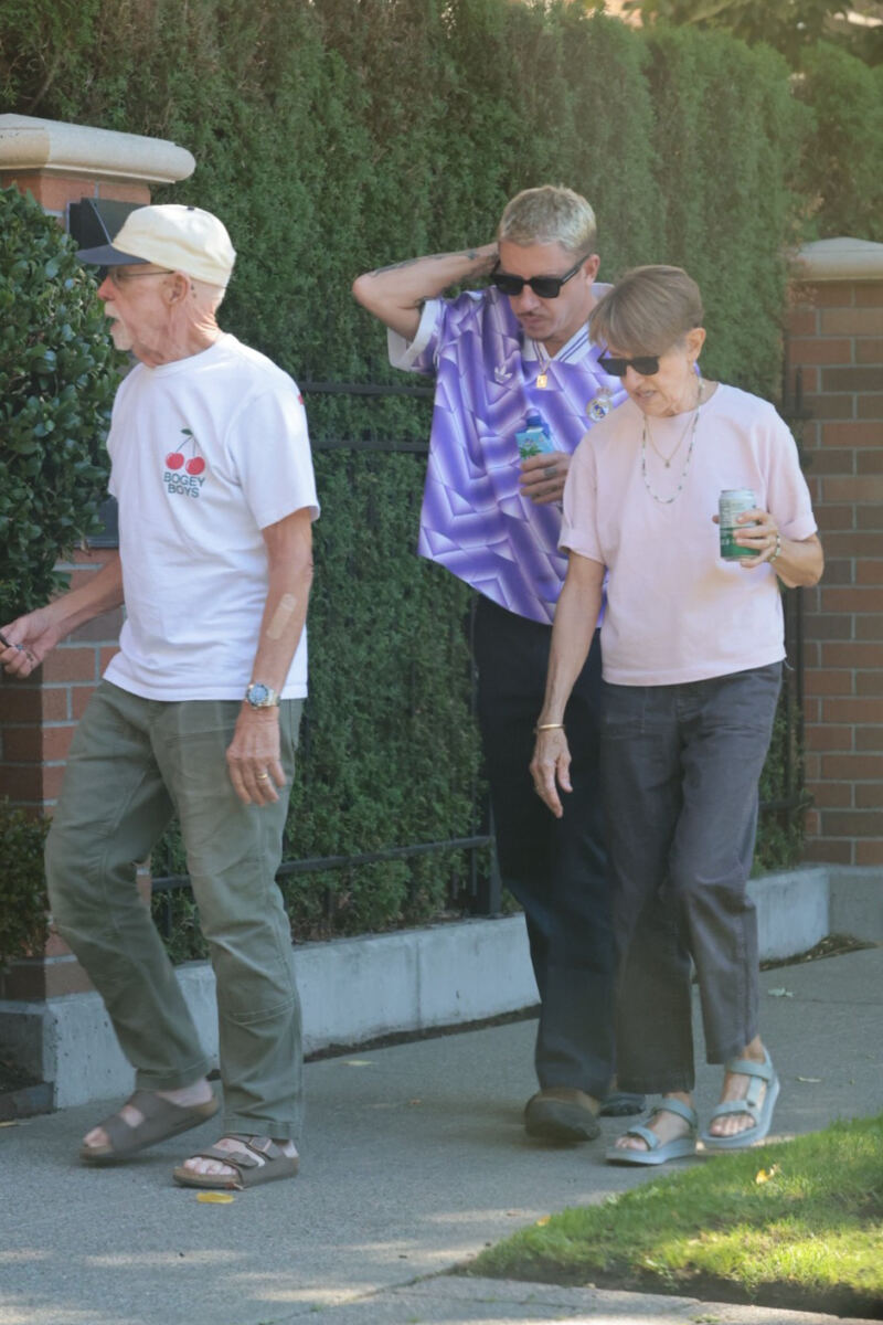 Macklemore goes on a walk with parents in Seattle in first sighting since Ed Sheeran concert debacle