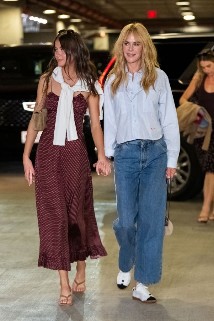 Nicole Kidman and daughter Faith Margaret coordinate in Chanel at US Open