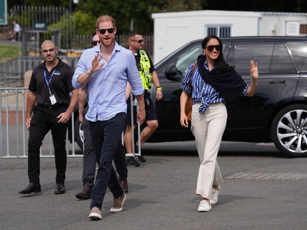 Prince Harry and Meghan Markle warned to be ‘discreet’ as security risk to royal family is ‘severe’