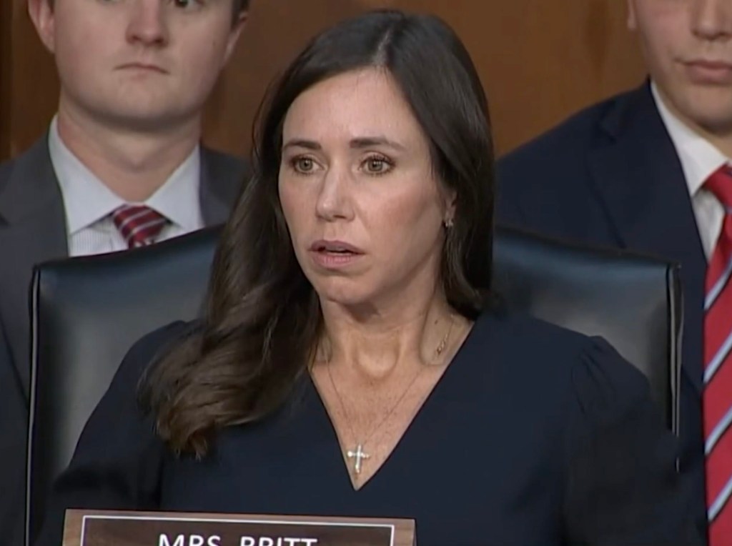 Sen. Katie Britt’s ‘look of utter horror’ as GOP colleague’s perjury accusation unravels during Jack Smith hearing goes viral