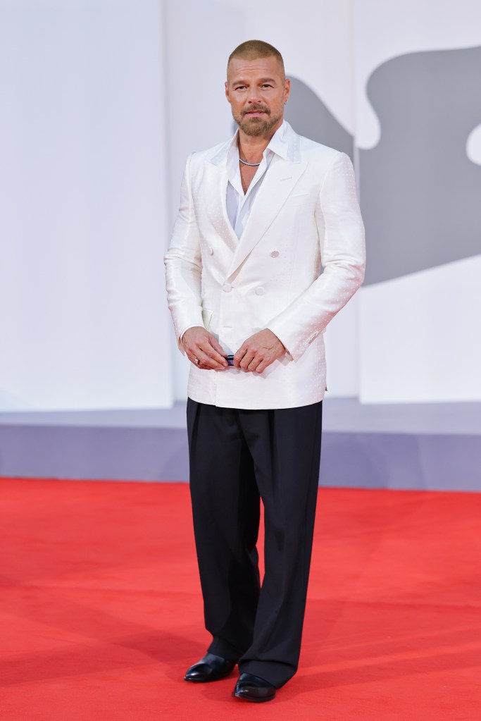 Ricky Martin debuts bold new look at Venice premiere of his new Spanish-language film