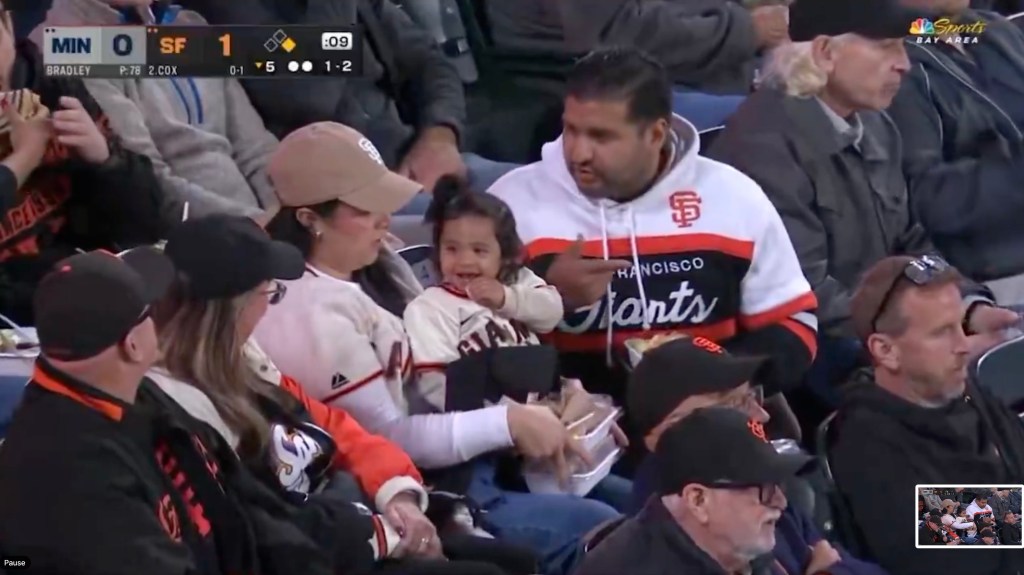San Francisco Giants’ ‘mom of the year’ issues furious message after husband destroyed over viral clip