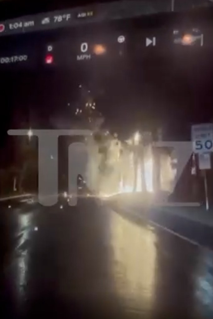 Horrific moment car influencer’s McLaren bursts into flames in deadly crash caught on video