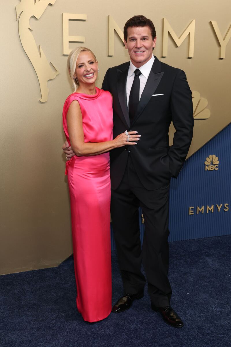 ‘Buffy the Vampire Slayer’ stars Sarah Michelle Gellar and David Boreanaz reunite at 2026 Emmys