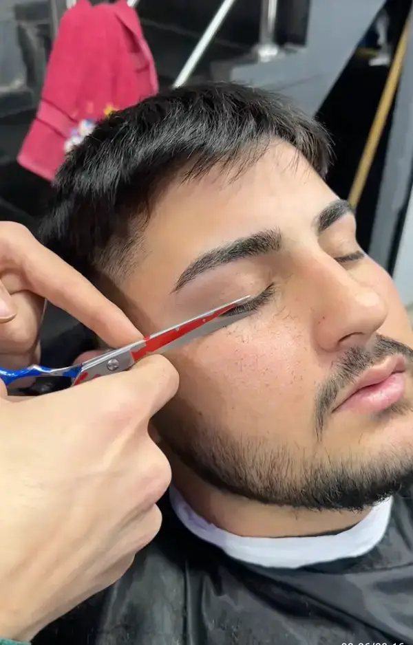 Men are shaving off their eyelashes to appear 'more masculine' despite doctors' warnings