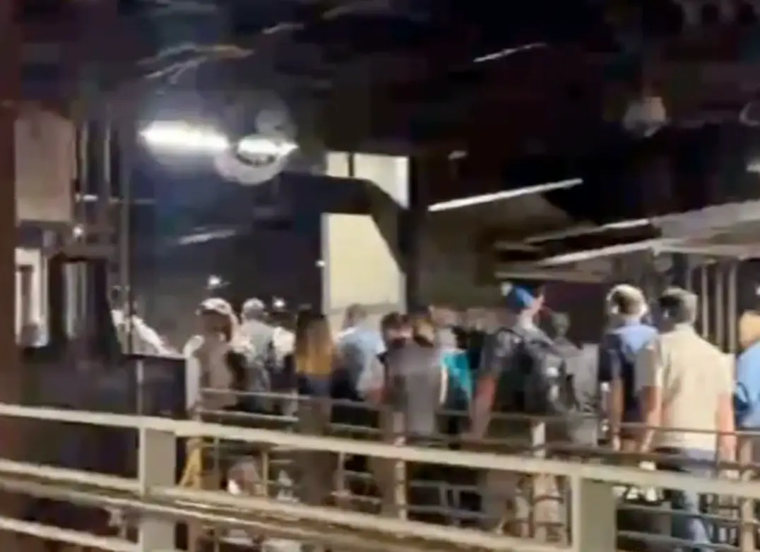 New York train passengers escape through windows after woman declares 'this will be your last day on Earth'
