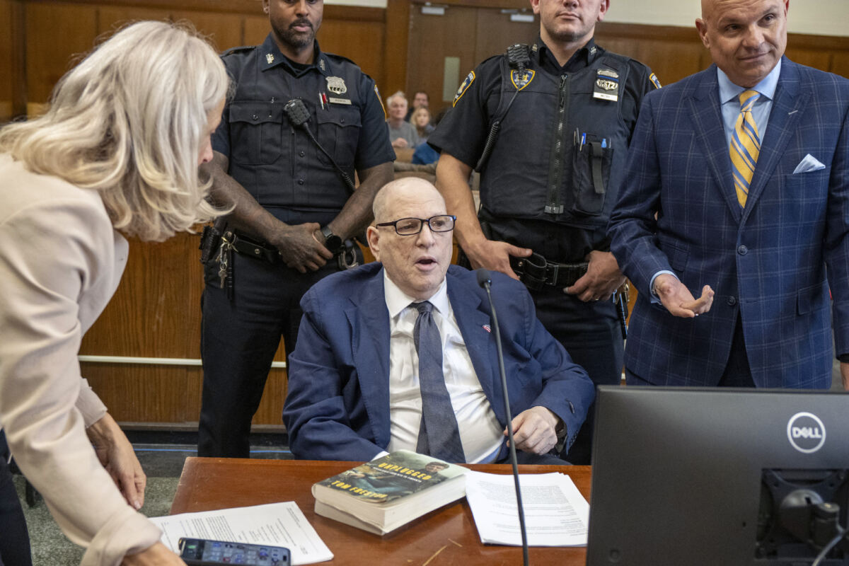 Harvey Weinstein gets 15-year prison sentence in New York for sexual assault case