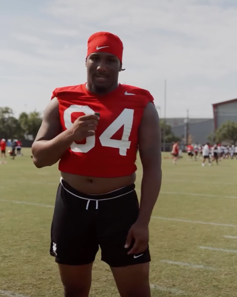 College football star accused of slamming pregnant girlfriend on the ground for refusing to take abortion pill