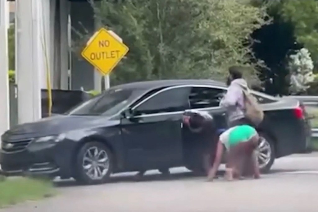 Florida couple attacked, pepper-sprayed and dragged by car after they’re accused of walking in the road