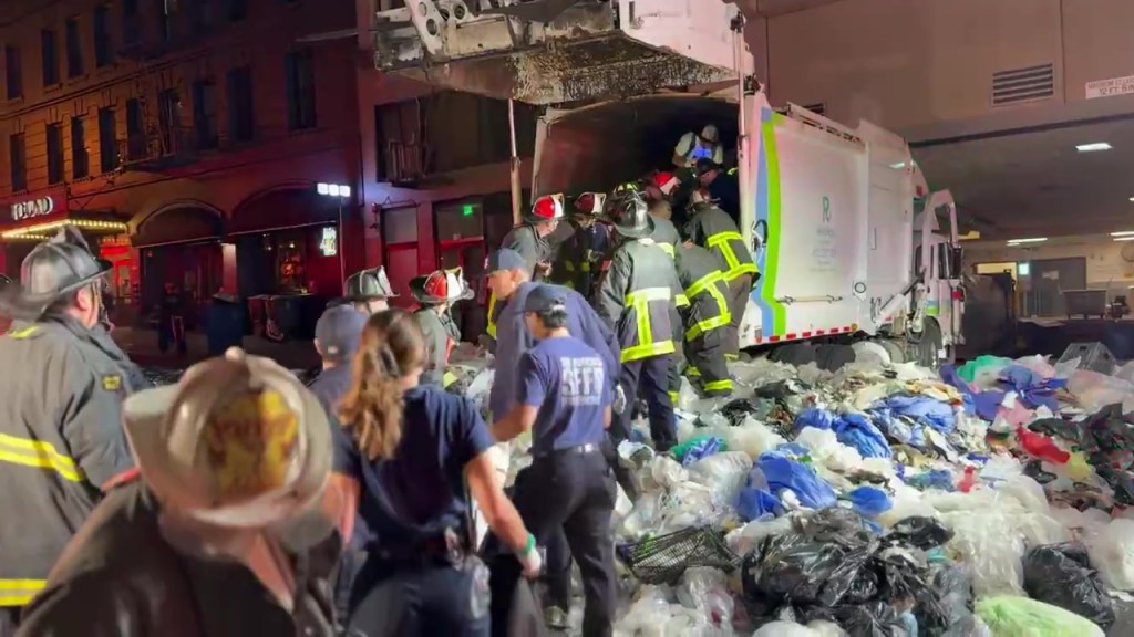 New low for SF homeless problem as man’s screams from inside garbage truck spark frantic rescue effort